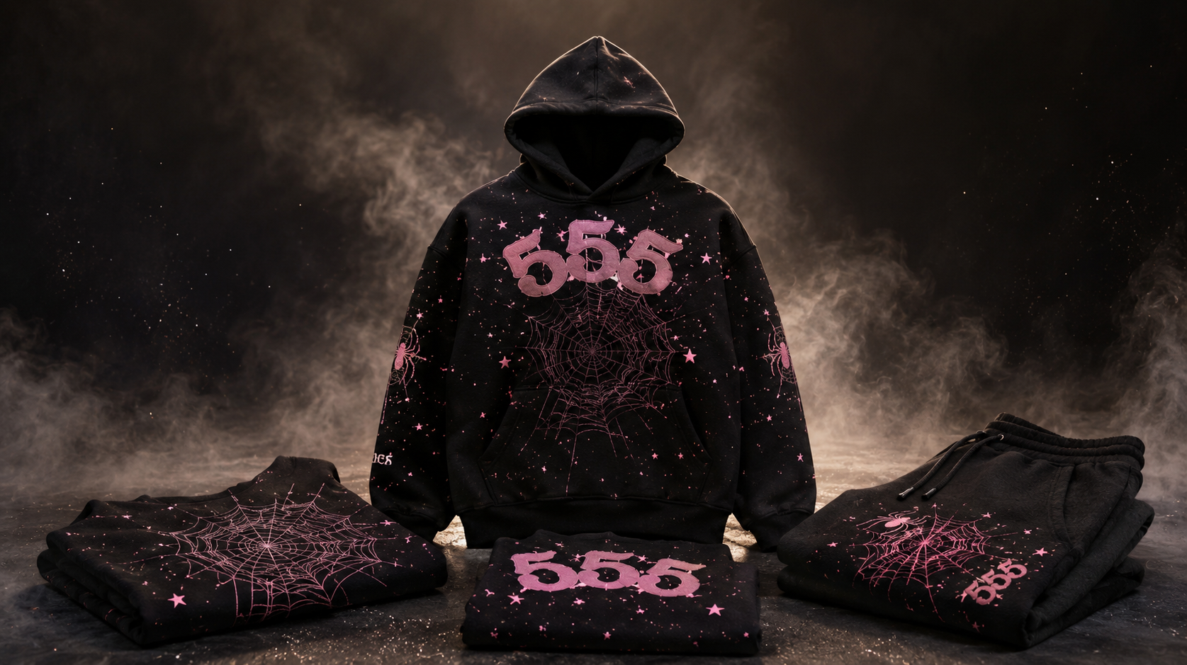 Spider Hoodie 555 — The Sp5der Angel Number Collection